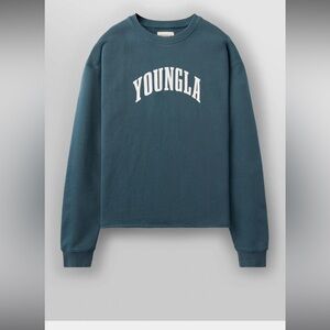 YoungLA Mens Size Small Uni oversized Crewneck